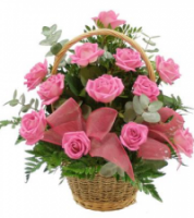 Cesta 18 Rosas Rosas